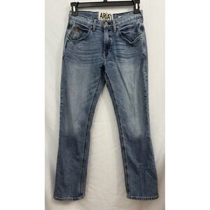 Ariat M5 Slim Straight Blue Jeans Mens Size 30X32 Workwear Denim